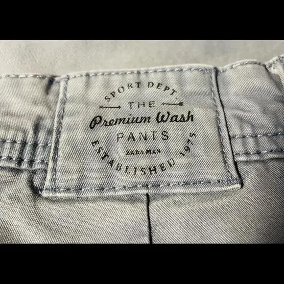 Stylish Zara Man Premium Wash Pants - Size 29 - Picture 4 of 6